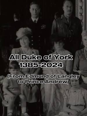 The Dukes of York are usually the second sons of monarchs #henryviii #charlesi #jamesii #kinggeorgev #kinggeorgevi #princeandrew #vaiprofy #vaiprafy #fyppage #fyppp #britishroyalfamily #royals #royalfamily #unitedkingdom #england #edits 