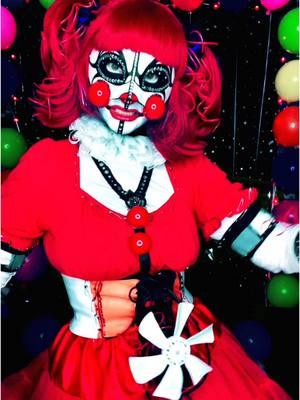 Been a while since I’ve shared a Circus Baby (or any FNAF) cosplay transitions. These lyrics felt so perfect for Circus Baby tho #fnaf #fivenightsatfreddys #fnafcosplay #circusbaby #circusbabycosplay 