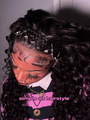 #althair #altblackgirl #hairstyletutorial #wiginfluencer #wigtok #blackgirlhairstyles #hairtutorials #foryoupage #fypxyzbca #curlyhairstyle #simplehairstyle 