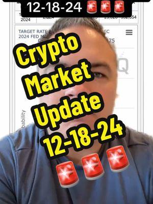 Crypto Market Update 12-18-24 🚨🚨🚨 #Cryptocurrency #Crypto #Bitcoin #BTC #Ethereum #ETH #Blockchain ##CryptoTrading #CryptoInvesting #CryptoCommunity #CryptoMarket #CryptoCurrencyNews #CryptoLife #CryptoWorld #CryptoInvestor #CryptoEducation #CryptoTips #CryptoGains #Altcoins #DeFi #NFT #NFTCommunity #NFTs #Metaverse #CryptoAnalysis #CryptoAlert #CryptoStrategy #CryptoPortfolio #Finance #Investing #Investment #Investor #Wealth #WealthBuilding #FinancialFreedom #FinancialLiteracy #FinancialIndependence #Money #MoneyManagement #PassiveIncome #Earnings #RichMindset #PersonalFinance #SmartInvesting #InvestmentStrategy #Stocks #StockMarket #StockTrading #StockInvestor #DayTrading #SwingTrading #StockMarketNews #StockMarketTips #StockAnalysis #StockAlert #StockPicks #StockPortfolio #RealEstate #RealEstateInvesting #RealEstateInvestor #PropertyInvestment #RealEstateMarket #RealEstateTips #RealEstateStrategy #PropertyManagement #RealEstateLife #RealEstateSuccess #InvestmentTips #InvestmentOpportunities #InvestmentPortfolio #LongTermInvesting #RetirementPlanning #WealthManagement #AssetManagement #InvestmentGoals #Fintech #TechInvesting #Innovation #TechNews #FutureTech #digitalassets #greenscreen 