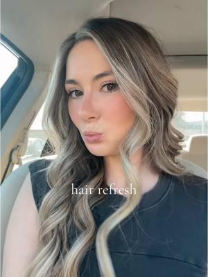 just a little hair refresh before the holidays ❤️ #hairtransformation #balayge #balayge #hairtok #hairrefresh #haircare #beautytransformation #hairtransition #hairtransitions #arizonahair 