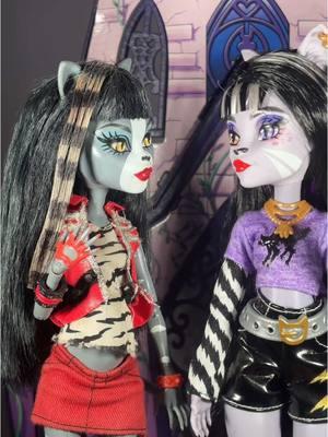 I ❤️ Purrsephone and Meowlody #monsterhigh #monsterhighg1 #monsterhighg3 #purrsephone #meowlody @Monster High 