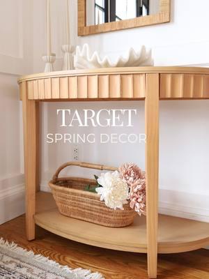 NEW Target Spring Home Decor - My favorite Studio McGee and Hearth and Hand is on shelves! Give your home a makeover with these affordale finds! Find the link in my bio - scroll down to the Tik Tok tab.  #homerefresh #affordabledecor #targetfinds #studiomcgee#hearthandhand