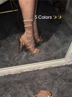 5 Colors ✨✨ #onlinecuteshoes #viral #sale #bestsellers #heels 