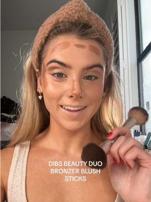 get yourself bronzed and beautiful with this combo the easiest (and best imo) duo stick of contour bronzer and blush sticks it’s the best product to add some color to your face plus the brush is a must for easy application @DIBSBEAUTY 💓 #makeupbrush #dibsbeautytutorial #dibsbeauty #desertislandduo #makeup #makeuptok #makeupfavorites #tiktokshopbeauty #creamblush #creamcontour #creammakeup #creammakeuphack #contour #contourtutorial #contouringhacks dibs desert island duo, contour, cream contour, bronzer, blush, cream blush, cream bronzer, beginner friendly makeup, duo stick makeup, contour stick, blush stick, easy makeup. #tiktokshopyearendsale #ttsbeautybesties #tiktokshopcreatorpicks 