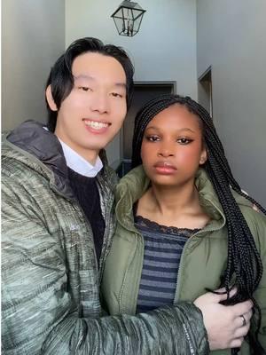 Going into another Christmas with you 🥰 #christmas #interracialcouple #interraciallove #ambw #blasian #fyp