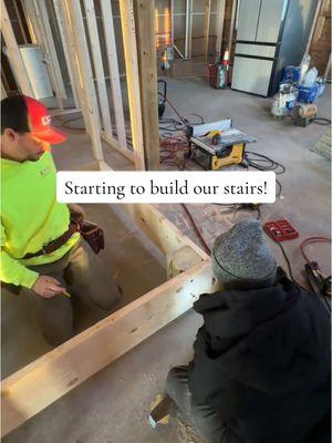 Replying to @Jeff Bucholz Who is excited that our stairs are starting?! I am PUMPED the Barndo is coming along🫶🏼 #stairs #staircase #buildingahouse #buildingstairs #barndo #barndominiumliving #barndominium #floorplans #dreamhome #barndominiumlife #barndominiums #contractor #constructionlife #construction #houseproject #buildingahouse #howto #DIY #quoted #selfbuild #selfbuilt #husabandwife #selfbuildjourney #building #homebuilder #series #housebuild #firsthome #firsthouse #homeimprovement #homeimprovementprojects 