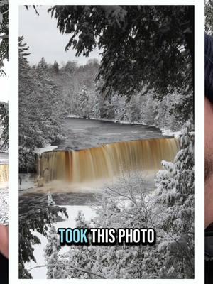 Goodbye fall. Hello winter. #winter #hellowinter #tahquamenonfalls #upperpeninsula 