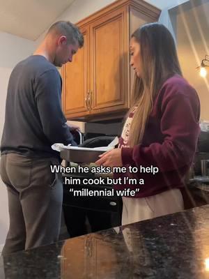 Thank goodness millennial men can cook😮‍💨 #foryou #fyp #relatiionship #couple 