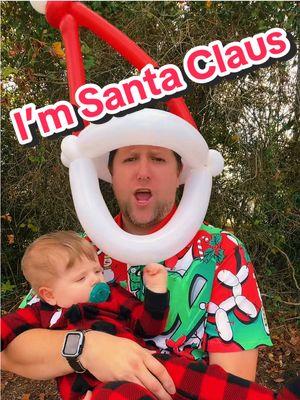 “I’m Santa Claus…” #BuddyTheElf #BuddyTheElfCosplay #BalloonCosplay #ElfCosplay #BalloonTwister 