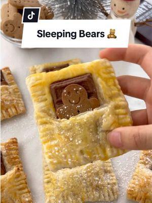 These Little Bears are the literal definition of "too cute to eat" 🧸🤍 You can make the coziest little breakfast or dessert with just *four* ingredients. They're like a cross between s'mores and a chocolate croissant, and it really doesn't get better than that! 📸: @sunny☀️| easy recipes  #holidaybreakfast #breakfastideas #smores #kidsbreakfastideas