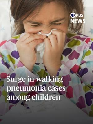 What to know about a surge of walking pneumonia cases among young children A rise in cases of a contagious lung infection across the United States is causing alarm, especially for parents of young children. Walking pneumonia usually sickens school-aged children and teens, but this year, toddlers are being hit the hardest. Ali Rogin speaks with Dr. Donald Dumford, infectious disease specialist at Cleveland Clinic, to learn more. #pbsnewshour #pbsnews #newshour #pnemonia #walkingpneumonia #infectiousdisease #infection #lunginfection #pediatrics #contagious #schoolage #toddler #children