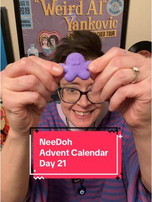 Peace, love, and squishy delights! Join me for Day 21 of my NeeDoh Advent Calendar as we count down to Christmas! 🎄🎅🏻🎁 #christmascountdown #christmascountdown2024  #AdventCalendar #NeeDohAdventCalendar #Needoh #schylling #schyllingtoys #softsquishy #sensorytoys #fidget #fidgettoys #happyfidgeting #neurodivergent #neurospicy #audhd #weirdalmond  #AlmondOpens @NeeDoh Official @Schylling - NeeDoh, Lava, LPS 