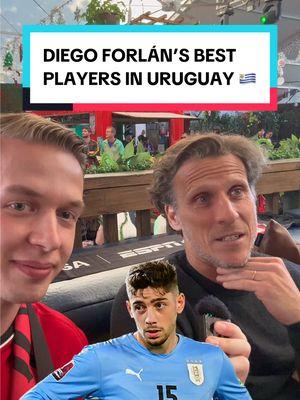 Uruguay talent is TOP 🇺🇾🔥 #diegoforlan #atleticomadrid #valverde #araujo #ugarte #laligaamerica @LALIGA 