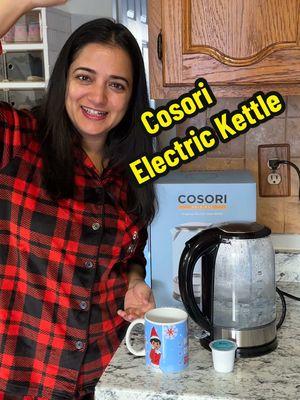 Electric glass kettle #cosori #cosorielectrickettle #electricglasskettle #cosoriglasskettle 