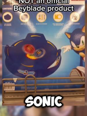 Sonic the Hedgehog Beyblade!? 🤔 Sonic The Hedgehog 3 just recently came out and im guessing you’ve seen Sonic posts all over social media! BUT HERE ME OUT! What if @BEYBLADE OFFICIAL did a collab with @SEGA Official to make this happen!? 👀 I think they need to!! 🔥 (Product shown in the video is NOT an official Takara Tomy or Hasbro product and is NOT an official Beyblade product)  #beyblade #beyblades #beybladeburst #beyblademetalfusion #fyp 