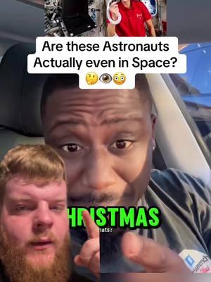 Are these astronauts actually in space? #space #astronaut #iss #theory #mystery #unknown #unsolved  