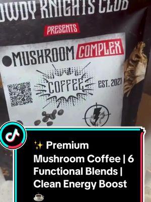 ✨ VIRAL Mushroom coffee that's revolutionizing mornings! 6 functional mushrooms + organic coffee! Perfect energy without the crash! Natural focus boost! As seen with 1M+ views! ☕️ #MushroomCoffee #coffee #CleanEnergy #WellnessHacks #TikTokFinds #MorningRoutine #FunctionalMushrooms #energy #CoffeeHacks #focusenergy 