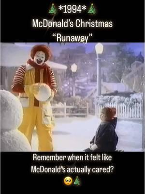 First McDonald’s Christmas commercial from 1994, second one from 1990.  . . . . . . . . . . . . . #rescuersdownunder #mcdonalds #christmas  #90s #90skid #90sbaby #90saesthetic #90sthrowback #90sads #90scommercial  #throwback #nostalgia #nostalgic #childhood #childhoodmemory #kidstv #retro #vintage #millenial  #memoryunlocked #90stv #80sbaby #80skid #a90slife