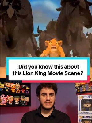 Did you know this about this Lion King Movie Scene? #thelionking #lionking #mufasa #disneymovies #disneymovie #simba #timon #pumba #moviedetails #hiddendetail #moviefact #moviefacts #movieclips #moviescenes #behindthescenes #easteregg #eastereggs 