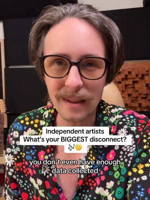 Independent artists!  Whats your biggest disconnect with your music and music business??  🎶🤔 You might be assuming things without actually having any data to back it up…. #independentartist #musicians #songwriters #musicproducers 