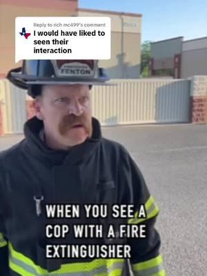 Replying to @rich mc499 it probably went something like this 😂 Credit: @Firefighter Fenton #fireguynation #fireguyofficial #firefighter #firefightersoftiktok 