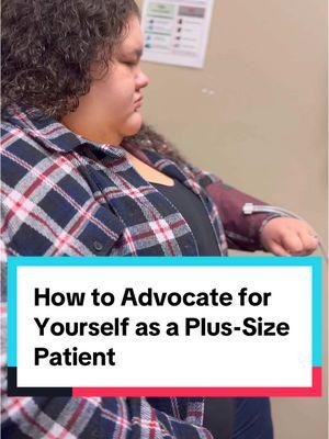 Seeing a new doctor as a plus-size person can be terrifying. Fatphobia in healthcare is real, but it doesn’t have to be the norm. For the first time EVER, I had an appointment where my weight wasn’t blamed for my health issues. Instead, my doctor focused on my overall well-being—no lectures about my body, no assumptions, just genuine care. 🩺✨⁣ ⁣ She even explained that one of my diagnoses wasn’t due to my size but to the impact of Westernized diets. Imagine that—a doctor acknowledging science without bias! For the first time, I left a doctor’s office feeling respected and validated.⁣ ⁣ 💡 In this video, I’m sharing my top tips for preparing for a new provider as a plus-size patient:⁣ 1️⃣ Set boundaries upfront.⁣ 2️⃣ Stay focused on your health goals.⁣ 3️⃣ Redirect conversations if weight comes up.⁣ ⁣ 🔗 Watch now and stay tuned for my next video on what to do if you feel dismissed or disrespected.⁣ ⁣ This level of care should be the standard for ALL patients, no matter their size. Let’s talk about it. 💬⁣ •⁣ •⁣ •⁣ #FearlessFatAdvocacy #MedicalBias #PlusSizeAdvocacy #FatphobiaInHealthcare #HealthAtEverySize #PlusSize #FatLiberation #FatPositiveCare #PlusSizeHealth #InclusiveHealthcare #StopTheStigma #EndWeightBias #WellnessForAllSizes #PlusSize  #TriCities #Fyp 