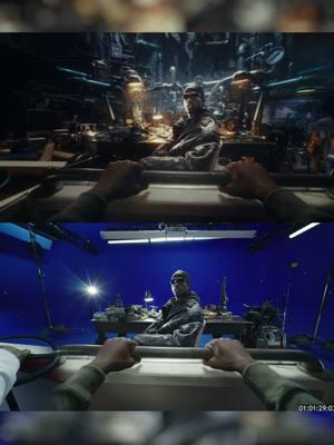 VFX for #travisscott #nike “Welcome to the Factory” by @SIDE-EYE 🤝🌵🏭🎢 #fyp #beforevsafter #vfx #commercial 