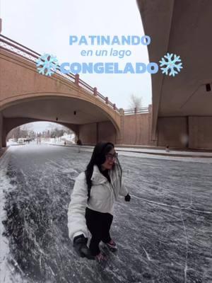 Patinar en el lago de maracaibo era diferente, se los juro. Alla era mas facil😭✨😂 #fyppp #IceSkating #patinando #lagocongelado 