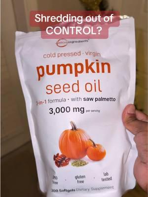 If this is YOU, YOU need this! #pumpkinseeds #pumpkins #pumpkinseed #hairoil #vitamins #vitaminsupplements #TiktokShopHolidayHaul #resultsmayvary 