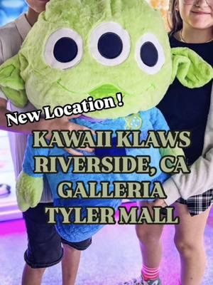 ✨NEW @kawaiiklaws Location ✨ Stop in to the new location in the Galleria at Tyler Mall for some fun for the whole family !  Location : Galleria at Tyler 1299 Galleria at Tyler #F122,  Riverside CA 92503 Save this POST so you don’t forget this info !  Thanks for having us @kawaiiklaws_riverside  #kawaiiklaws #kawaiiklawsriverside #kawaiiklawsarcade #arcade #clawmachines #riverside #local #inlandempire #riversidecalifornia #socal #thingatodoinriverside #socalguide #tylermall #galleriaattyler