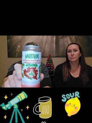 Skygazer Brewing - Watercolors Sour Ale #SkygazerBrewing #brewreview #WatercolorsSourAle #cherry #plum #pear #tangerine #gingerbread #marshmallow #creamee #youtube #queencitybeertube #beertube #beertuber #tiktok #mikecav78 #beertok #fyp 