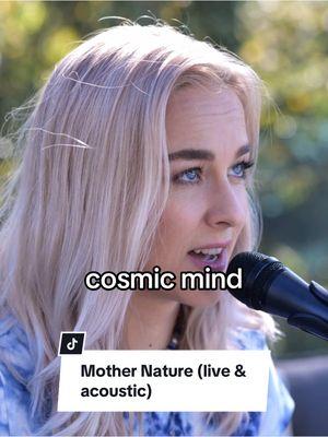 “Mother Nature”, live and acoustic 💚 full video out now! ✨  #acoustic #naturemusic #singersongwriter #liveperformance #acousticmusic #originalsong #spiritualtiktok 