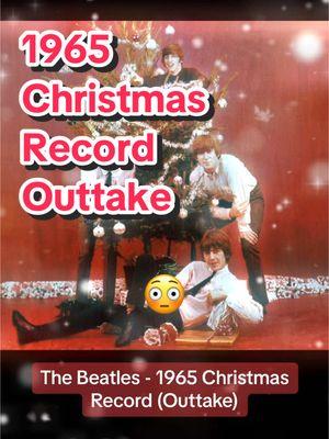 Wonder why they didn’t include this on the fan club record that year…😳       #thebeatles #beatles #johnlennon #georgeharrison #ringostarr #paulmccartney #christmas #xmas #beatleslove #beatletok 