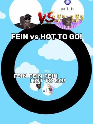 FE!N vs HOT TO GO! #travisscott #chappellroan #hottogo #fein #feinfeinfein #marblerace #marbleracevidoes #murblerace #cat #cats 