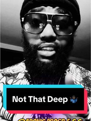 #itsnotthatdeep -Coach Don  #woosah #Motivation #motivationalquotes #Adonisprogress  #fyp 