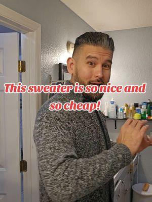 This sweater is such an amazing deal #sweater #sweaterweather #sweaters #sweaterstyle #mensclothing #mensfashion #fallclothing #jacket #mensjacket #tiktokmademebuyit #TikTokShop #treasurefinds #ttslevelup #SuperBrandDay #tiktokshopblackfriday #tiktokshopcybermonday #tiktokshopholidayhaul #seasonalessentials #ttsstarcreator #techrecs #shoptoysandtots #selfcarefinds #tiktokpartner #apitiktok #creatorboostcamp #gratefulforyou #starcreatorcompetition #giftguide  #spotlightfinds #ttstakeover #ttsdelight #mademyyear #tiktokshopcreatorpicks 