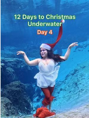 Day 4 of my Underwater Christmas Countdown! ✨🎄 Today’s song is the iconic Jingle Bell Rock by the amazing @Brenda Lee Official ! 🌊🎶  Bringing this classic to life underwater was so much fun—who else has this on their holiday playlist? Stay tuned for more festive magic as we count down to Christmas! 🎅🏻💙 Let me know if it’s good to go! Shot with my @insta360_official Ace Pro #JingleBellRock  #UnderwaterChristmas #12DaysToChristmas #HolidayCountdown  #ChristmasCountdown  #christmascountdownunderwater #ChristmasUnderwater