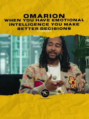 @omarion When you have emotional intelligence you make better decisions. Is it important to have emotional intelligence? #omarion 🎥 @jasonleeshow 