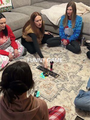 Replying to @Jacie 🤍 does thisnone work?! 🤷🏻‍♀️🫣 yalk have to get this game foe your famiky christmas or next get together! #funnygame #GameNight #christmasgames #girlsnight #familygamenight 