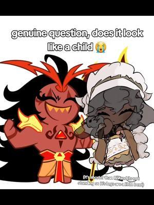 i feel like it doesn't but idk #elderfaeriecookie #shadowmilkcookie #iwannasleep #darkcacaocookie #cookierunkingdom #wlw #beastcookieoc #fyp #burningspicecookie #goldencheesecookie #mysticflourcookie #strawberrycrepecookie 