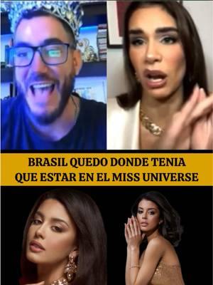 “Miss Brasil se quedó donde tenía que estar”  Declaraciones de Magaly Benejan, Miss Argentina 2024, en una entrevista para King Lucho.  Imágenes de @luchio1985  #missuniverse #missuniverse #taticalmelldelsolar #missperu2024 #missperu #MU #missuniverso #peru #missuniverse2024