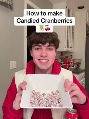 Candied Cranberries Tutorial 🎅🍒 @Starry #starrypartner #okcron 