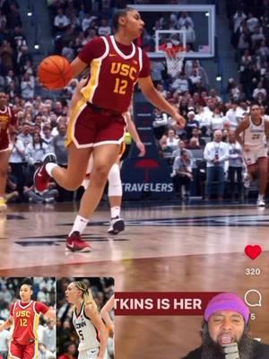 JuJu Watkins 25 points and No. 7 USC hold off Paige Bueckers 22 points and fourth-ranked UConn 72-70 #jujuwatkins #paigebueckers #uconn #uconnwomensbasketball #uconnwbb #wbb #womensbasketball #collegebasketball #usc #uscbasketball #basketballplayer #bulturepod #hoops 