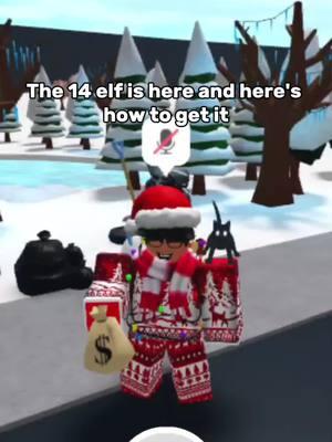 THE 14 ELF IS HERE #kurokyle #bloxburg #roblox #elfhuntbloxburg 