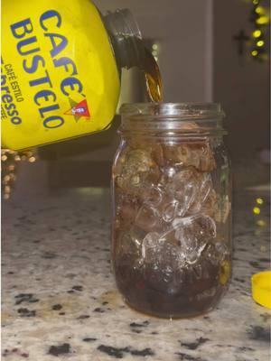 I actually make my home iced coffe by brewing bustelo over ice so i was excited to finally find this @ publix today to try it 🧊☕️ #asmr #icedcoffee #bustelo #cafebustelo  