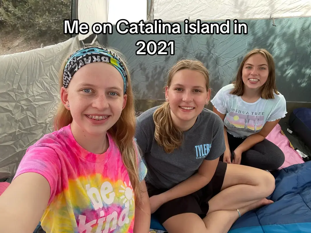 #timeflies #catalinaisland #catalina #vacation #cruise #travel #growup #GlowUp #childhood #teen #kid #sisters #friends 