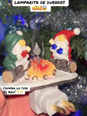 Lámpara de duendes #TikTokShop #christmas #holiday #lamparadeduende #duendes #lamparanavideña 