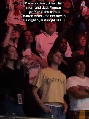 Madison Beer spotted at Billie Eilish show, along with her parents and others #billieeilish #hmhas 