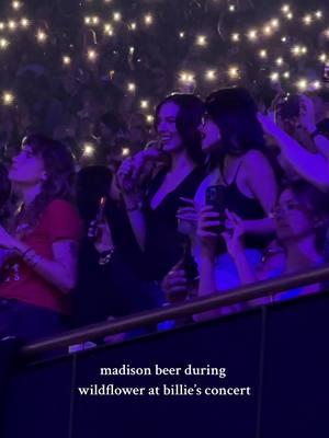 she’s always at the same concerts as me hahah love it! #madisonbeer #hmhas #billieeilish  